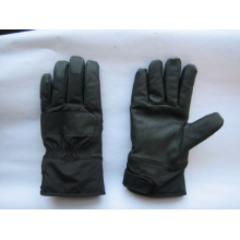 Pig Grain Double Cuff Leather Work Glove-3520